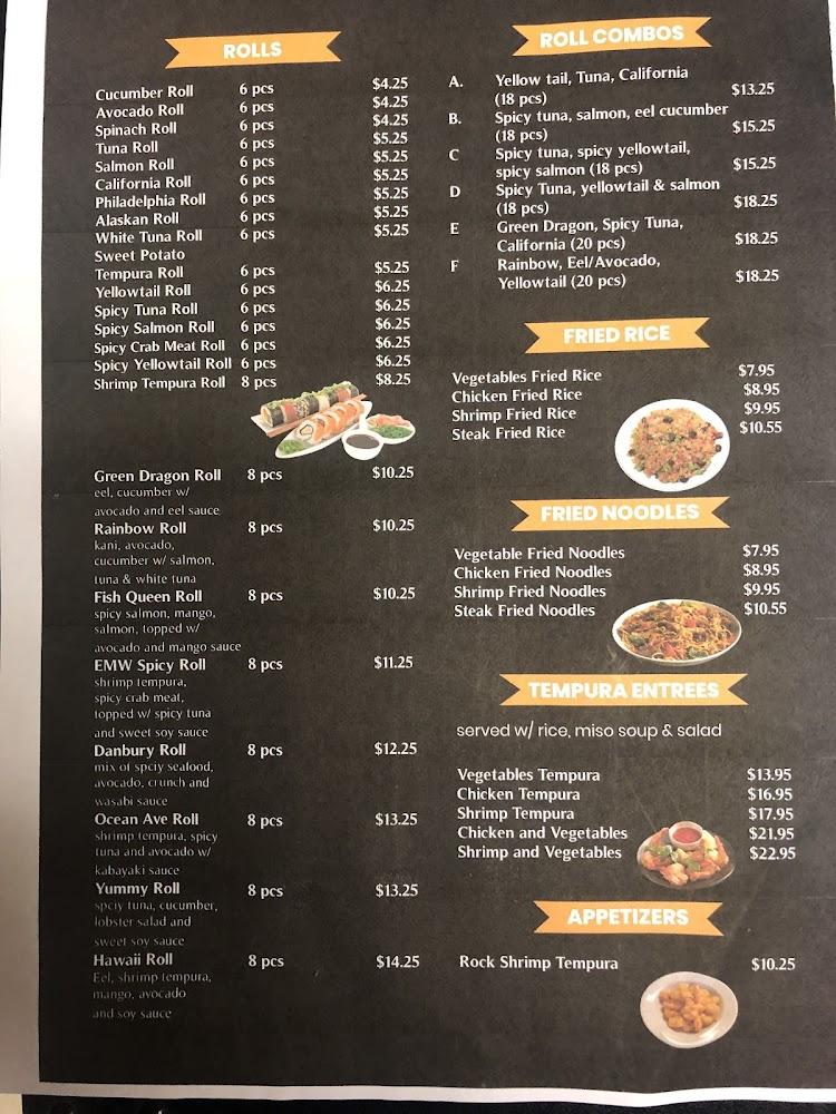 East Meets West (Nico's) Pizza & Hibachi Menu image 1